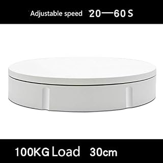 Ulalov Professional 360 Degree Photography Turntable for Product Photography, 220LB Capacity, 11.8in Diameter,Automatic