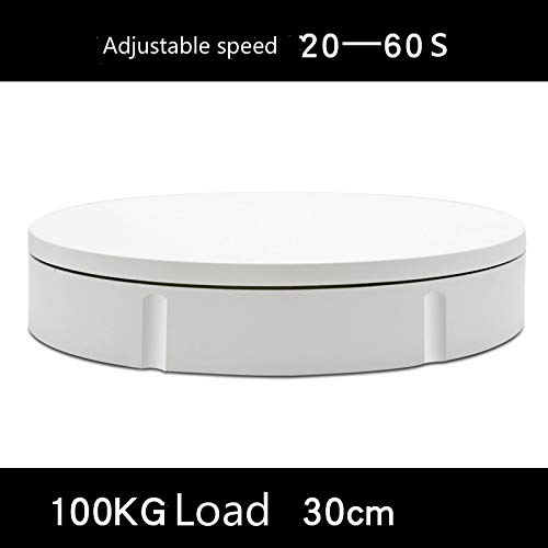Ulalov Professional 360 Degree Photography Turntable for Product Photography, 220LB Capacity, 11.8in Diameter,Automatic