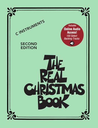 The Real Christmas Book Sceond Edition Play-Along for C Instruments | Holiday Jazz Sheet Music...