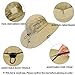 Solaris Wide Brim Sun Hat for Women, UPF 50+ UV Protection Outdoor Packable Sun Hat for Gardening, Tan