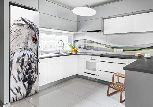 Decoración sala de estar y cocina fácil con vinilo autoadhesivo de búho 3
