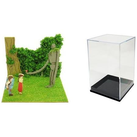 Amazon セット商品 さんけい スタジオジブリmini 天空の城ラピュタ ロボット兵とシータとパズー ペーパークラフト みにちゅあーとmini 専用ケース ペーパーアート 通販