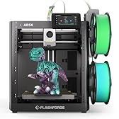 FLASHFORGE AD5X Multi-Material 3D Printer 4-Color Printing, 600mm/s Speed 1-Click Print with DIY IFS Creations, Full-Auto Calibration & Filament Backup, AD5X- Multi-Color Productivity Booster