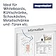 magnetoplan Selbstklebendes Magnetband im Spender, 5 m x 19 mm, 15510