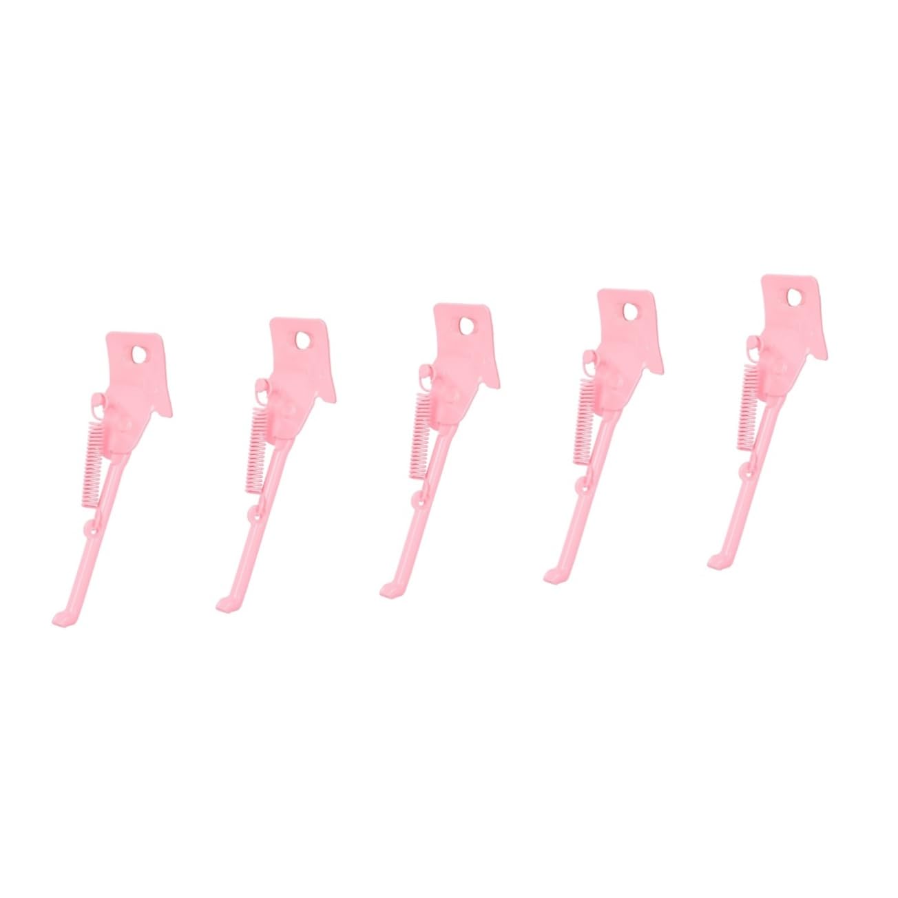 Mikikit 5pcs Replacement Bike Kickstand for Bicycles Stable Easy to Use Metal Construction