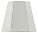 Cal Lighting SH-8107/18-EG Shade from Piped Deep Empire Collection 18.00 inches, Pwt, Nckl, B/S, Slvr