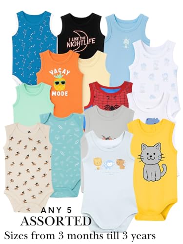 Image of TuddyBuddy 100% Cotton Romper /Bodysuit for Baby Boys