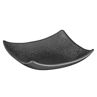 APS 83727 Schale ZEN, 10,5 x 10,5 cm, Höhe 3 cm, 0,06 Liter, Melamin, schwarz, Steinoptik