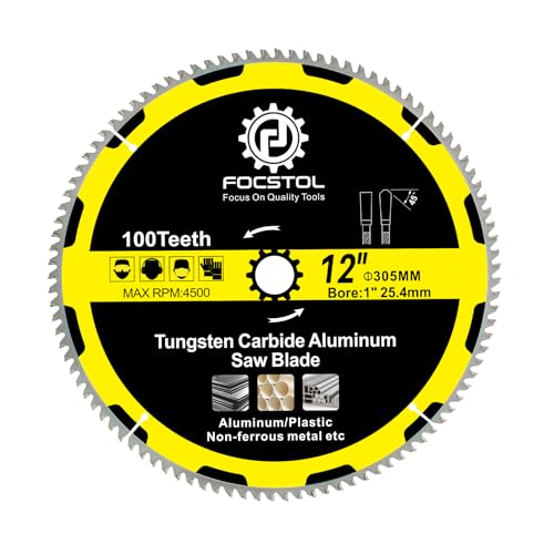 FOCSTOL 12-Inch 100 Tooth TCG Saw Blade