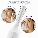 HEBECA Nasenhaartrimmer Herren Frauen - 2 in 1 Nasen Und Ohrhaartrimmer Herren Portble...