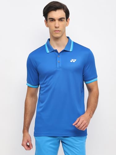 Image of YONEX Essentia 3 Polo T-Shirt 2970- Sustainable Performance | TruDry Moisture-Wicking | Cool, Dry and Comfortable | Round Neck | Light Weight | Eco-Friendly T-Shirt Recycled Plastic Bottles