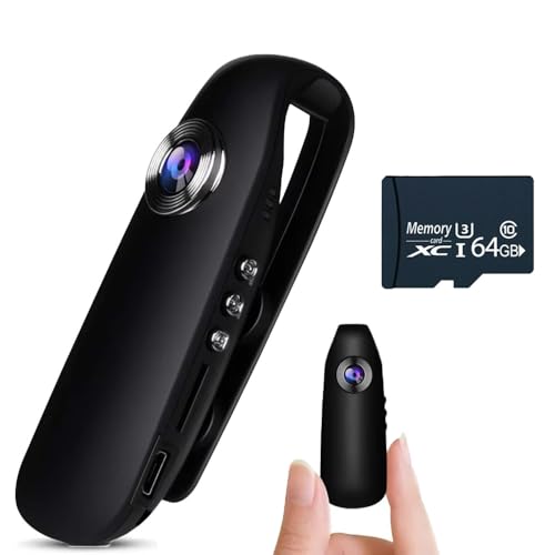 Back Clip Camera Portable Video Recorder