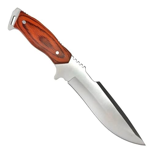 Faca Esportiva Cabo Madeira Com Bainha XV 2344 Xingu