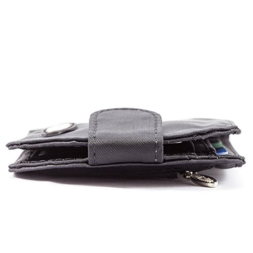 Big Skinny Women's RFID Blocking Taxicat Bi-Fold Slim Wallet, Holds Up to 25 Cards4