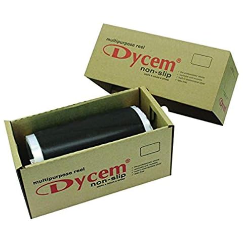 Dycem Non Slip Material Roll, 8"x16 Yard, Black Cover