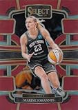 Basketball Trading Card 2024 Panini WNBA Select Red Prizms #23 Marine Johannes Concourse NM Near Mint 120/149