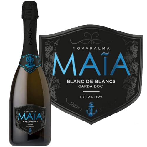 �}�C�A �u�����h�u���� �K���[�_ �G�N�X�g���h���C �X�v�}���e MAIA BLANC DE BLANCS EXTRA DRY GARDA DOC 750ml SPARKLING WINE VINO SPUMANTE �J���k�f��ՁA���F�l�`�A�f��ՂŃI�t�B�V