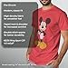 Men's Mickey & Friends Icon Glove Pose T-Shirt - Red Heather - Small