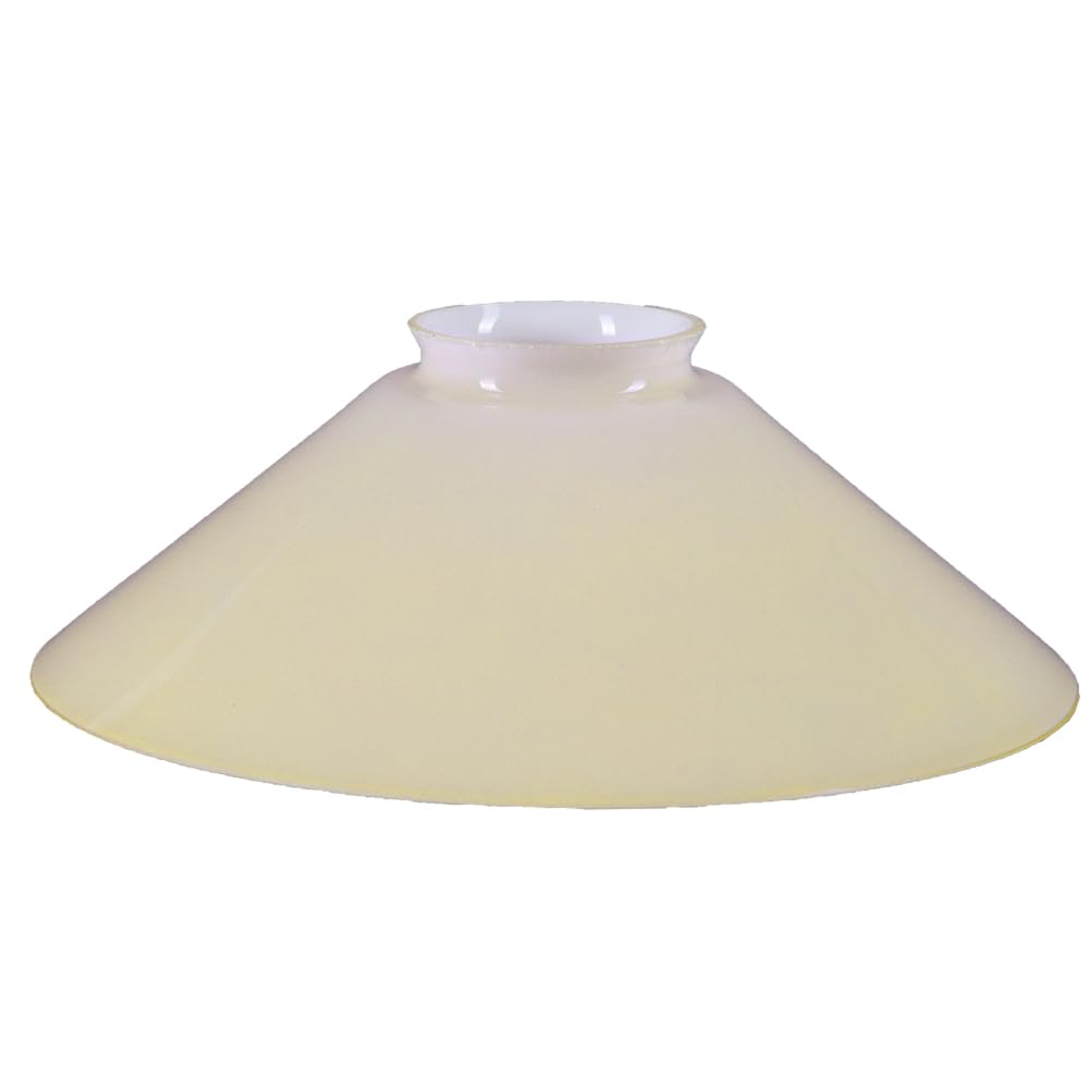 Schusterschirm Beige Ø 200mm Lampenglas Ersatzglas Schusterglas Opalglas E27 Vestaschirm