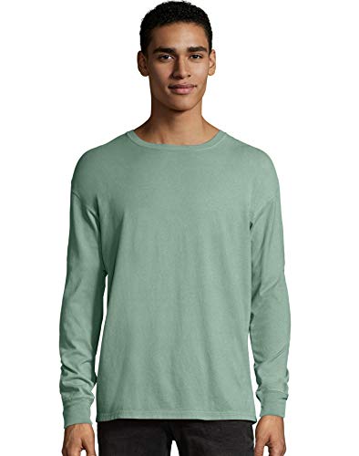 Image of Hanes Mens 6.1 oz. Tagless ComfortSoft Long-Sleeve T-Shirt (5586)