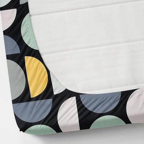 Image of Jashan Premium Cotton Elastic Fitted Bedsheets with 2 King Size Pillow Covers | Double Bed with All Around Elastic 220 TC Supersoft |Size-72 King Sizex78+10 inches |