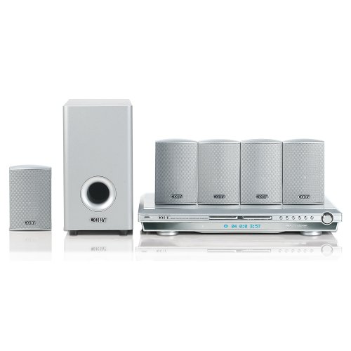 Coby DVD837 5.1 Channel DVD Player with Home Theater Speaker System