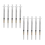 Zorvo 10pcs 1cc Tuberculin Slip Syringes 1ml Sterile Syringe