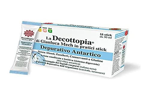 Gianluca Mech - Depurativo Antártico, Diurético Según El Método De Decottopia En Formato Decopocket - 8 Barras De 30 Ml Cover