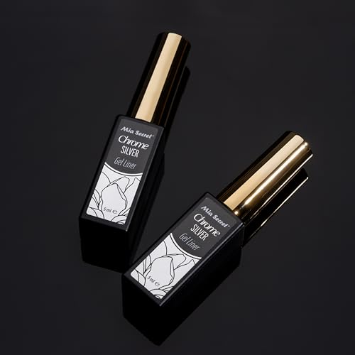 Mia Secret Chrome Silver Gel Liner 5ml miniatura 2