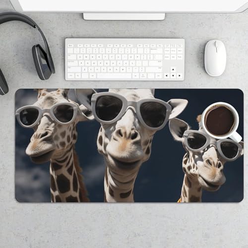 Three Giraffes Desk Pad Protector Large Waterproof Desk Mat miniatura 5