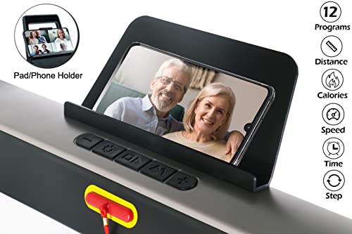 Caminadora plegable eléctrica 2.5 hp para escritorio miniatura 3