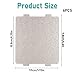 6 Pcs Microwave Waveguide Cover, Universal Mica Sheet Waveguide Cover Replacement Microwave Oven Parts Mica for Home Office Kitchen Restaurant(3.92 Inch x 4.6 Inch)