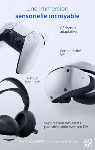 Pack Console Ps5 Slim Edition Digital + Marvel' Spider man 2 Sony - vue 7