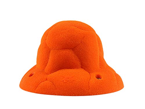 Atomik Rock Climbing Holds XL Screw-On Font Sloper in Orange