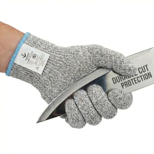 Anchor Cut Resistant Gloves Level 9, Food Grade HPPE, Small