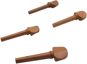 Almencla Conjunto de 4 Cravelhas de Afinação para Violino/, Acessório para Reparo de Violino.