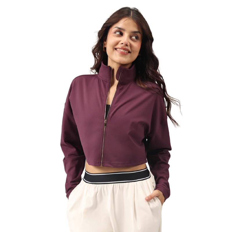 BlissClub Womens Crop Jacket-picture-27
