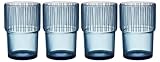 Verre BITZ Kusintha Verre à café 12,5 cm 38 cl 4 pces Bleu