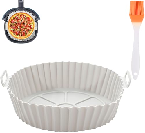 Moule en silicone pour friteuse à air chaud, 20 cm,