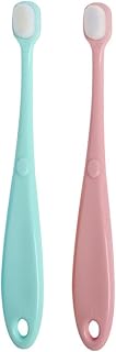 Ipetboom 2 Cepillos De Dientes Para Cepillo De Dientes Suave Para Bebés Recién Nacidos Cepillo De Dientes Para Pequeños Cepillo De Dientes Para