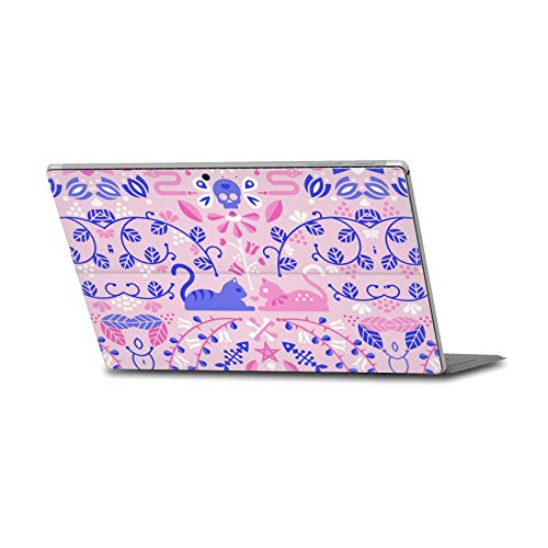 Skin Vinyle Surface Pro 4/5/6 Cat Coquillette Autocollant de Protection Dessin Chat