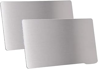 2 Pcs Magnetic Flexible Steel Plate, 3D Resin Printer Platform Plate with Magnetic Sheet for ELEGOO Saturn 3D Printer, Plate Flex Bed Size 7.7"x4.96"/196x126mm