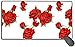 Produktbild Rose Floarl Mousepad rutschfeste wasserfeste Mausmatte Desktop-Laptop Tastatur Mauspad Gaming Mauspad 15,7 x 29,5 Zoll