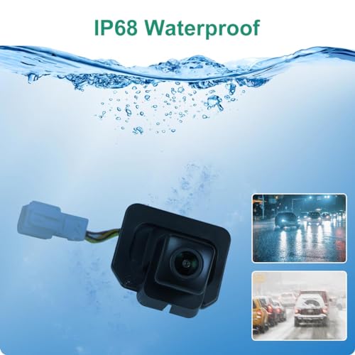 Image of 39530-T0A-A01 Rear View Backup Camera Fit for Honda CR-V 2012 2013, GreenYi Parking Assist Cam Replaces OE Number 590-074, 590074, HO1960123, 39530T0AA01, 39530-T0A-A011-M1, 39530T0AA011M1