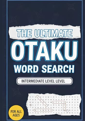 The Ultimate Otaku Word Search: Intermediate Puzzles Featuring Shonen, Isekai, and Dark Fantacy: 15 Huge Themed Word Finds for T