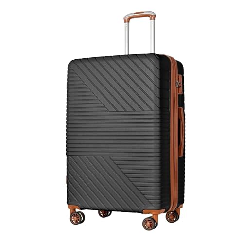 3-Piece Lightweight Hardshell Luggage Set - Stylish Travel Suitcases (20'', 24'', 28'') for Stress-Free Journeys3
