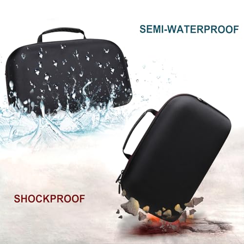 LTGEM Speaker Case Compatible with Soundcore Motion X600 Portable Bluetooth Speaker, Office Travel Carrying Storage Bag with Adjustable Shoulder Strap - Black(Case Only) by L LTGEM - Image 6