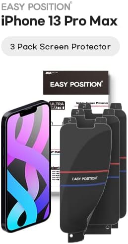 Miniatura 7 de Protector de pantalla para iPhone 13 Pro Max (paquete de 3) - Protector de pantalla premium para iPhone 13 Pro Max - Instalación sin esfuerzo,