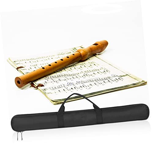 Supvox 2Pcs Bamboo Flute Bag Tote Purse Organizer Insert Bamboo Flute Storage Pouch Professional Flute Bag Flute Storage Organizer Black Oxford Oxford Cloth Student Major Flute Pouch #TOP6