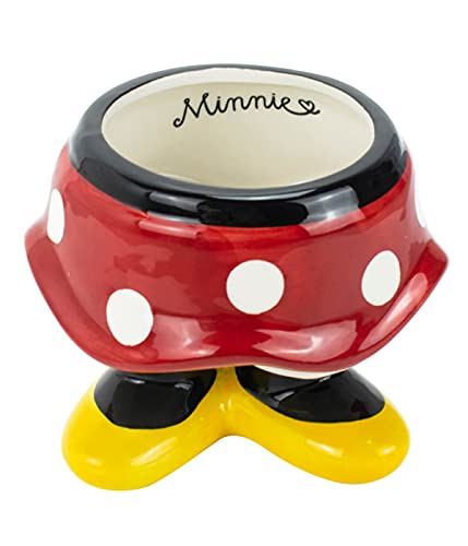 Vaso Porcelana Porta Objeto Corpo Minnie 11cm - Disney